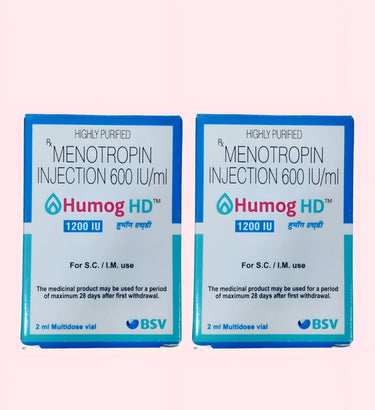 Humog HD 1200 IU Injection Menotropin